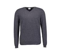 FTC Cashmere Pullover Herren Slim Fit V-Ausschnitt Cashmere grau, 50 (M)