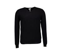 FTC Cashmere Pullover Herren Slim Fit V-Ausschnitt Cashmere schwarz, 52 (L)