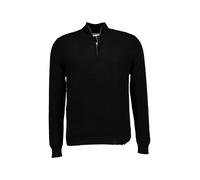 FTC Cashmere Troyer Herren Slim Fit Cashmere schwarz, 48 (S)