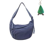 FTEAEYJLH Leichte Umhängetasche Aus Nylon Für Damen - Modische Umhängetasche Mit Mehreren Taschen Für Unterwegs (Blue)