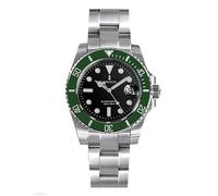 FTEOXLC Klassische 40 mm Luxus 9015 automatische mechanische Uhr Saphir wasserdicht L6045 Taucheruhren für Herren, V 4, Luxury Diver