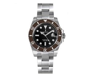 FTEOXLC Klassische 40 mm Luxus 9015 automatische mechanische Uhr Saphir wasserdicht L6045 Taucheruhren für Herren, V 5, Luxury Diver