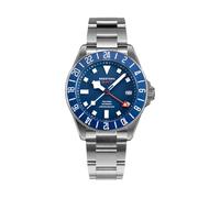 FTEOXLC Klassische Titan-Tauchuhr für Herren, automatisches NH34-Uhrwerk, wasserdicht, 200 m GMT, Saphirglas, V 2, Luxury Diver