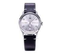 FTEOXLC Milifortic 38 mm minimalistische Springstunde Automatikuhr R088 Saphir Vintage Edelstahl Uhren, V 3, Casual