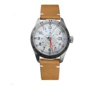 FTEOXLC Steelflier NH34 Automatik-Herren-GMT-Uhr, weißes Zifferblatt, Edelstahl-Armband, mechanische Sport-Armbanduhr, V 3, Casual