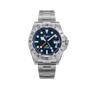 FTEOXLC Sugess NH34 Uhrwerk GMT Automatik Herrenuhren Kuppel Saphirglas Wasserdicht Mechanische Armbanduhren, V 2, Sportlich