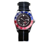 FTEOXLC Titan 42 mm Automatik GMT Herrenuhren mit NH34 Uhrwerk Saphirglas Wasserdicht Sportuhr, V 1, Sport-/Tauch-Armbanduhr
