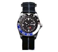 FTEOXLC Titan 42 mm Automatik GMT Herrenuhren mit NH34 Uhrwerk Saphirglas Wasserdicht Sportuhr, V 3, Sport-/Tauch-Armbanduhr