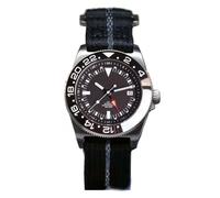FTEOXLC Titan 42 mm Automatik GMT Herrenuhren mit NH34 Uhrwerk Saphirglas Wasserdicht Sportuhr, V 4, Sport-/Tauch-Armbanduhr