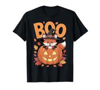 Fuchs Kostüm auf Kürbis Halloween Fuchs T-Shirt