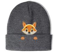 Fuchs Mütze Beanie Hut Geschenk für Frauen Damen Mädchen Fox der Fuchs Deko Süße Kawaii lustige Schleich Tiere Sachen Geschenke Weihnachten Kinder Teens Junge