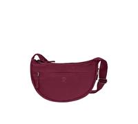 FUCHS & REBELL® Moon Bag BELA Fahrrad Crossbody Tasche, Berry | Smart & Nachhaltig, 3-Punkt-Gurt-System für mehr Stabilität, Viele Fächer, Erweiterbares Volumen 4,5-6,5L