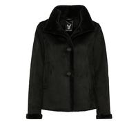 Fuchs Schmitt - Fake Fur Webpelzjacke schwarz - Gr. - 38