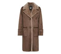 Fuchs Schmitt - Fake Fur Webpelzkurzmantel taupe - Gr. - 38