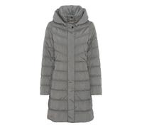 Steppmantel FUCHS SCHMITT "Steppkurzmantel", Damen, Gr. 44, grau (anthrazit), Web, Obermaterial: 100% Polyester, unifarben, modisch, regular fit lang, Rundhals, Langarm eingesetzt gerader Abschluss, M