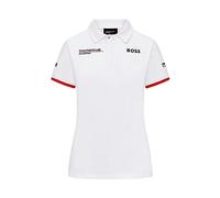 Fuel For Fans Porsche Motorsport Damen Team Poloshirt - Weiß - Größe: XS