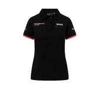 Fuel For Fans Porsche Motorsport Team-Poloshirt für Damen - Schwarz - Größe: XL