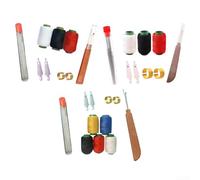 Fünf Größen Big Eye Hand Nähnadeln Kit mit Edelstahlnadeln zum Einfädeln und Stoffarbeiten (1)