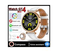 (Für Huawei Adultgolden Belt) GT4 Smartwatch - Modische Smartwatch für Erwachsene mit Kompass, NFC,