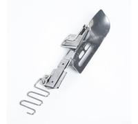 Für Janome CoverPro kompatibler gestreckter Zylinderordner unverzichtbares Werkzeug für professionelle Bindungen in Nähprojekten (Einlass 3,8 cm Auslass 1,27 cm)