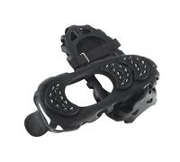 Für Schuhe - Zähne Schuhkrallen | Anti-Rutsch-Eiskrallen | Schuhstollen Wintergrip, rutschfeste Schuhaufsätze, Edelstahl TPE, Verstellbar Für Schuhgrößen 36-46, Sicherheit Auf