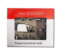 Füßchenset für Singer Kantenschneider mit Quiltfuß 13-teilig