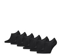 Füßlinge CALVIN KLEIN "CK MEN FOOTIE HC 6P ECOM", Herren, Gr. 43-46, schwarz, Obermaterial: 60% Baumwolle, 35% Polyester, 5% Elasthan, Socken (23989455-43) schwarz