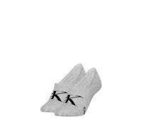 Calvin Klein Damen Füßlinge High Cut Monogram 2er Pack 39|40|41|42 2 Stk.
