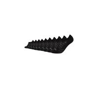Füßlinge CAMANO "10er Pack", Damen, Gr. 35-38, schwarz, 76% Baumwolle, 22% Polyamid, 2% Elasthan, uni, Socken (48381629-35) schwarz