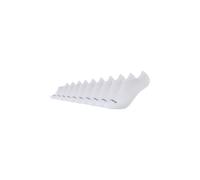 Füßlinge CAMANO "10er Pack", Damen, Gr. 39-42, weiß, 76% Baumwolle, 22% Polyamid, 2% Elasthan, uni, Socken (55236437-39) weiß