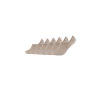 Füßlinge CAMANO "6er Pack", Herren, Gr. 39-42, beige (sand), 74% Baumwolle, 24% Polyamid, 2% Elasthan, uni, Socken (32535566-39) sand
