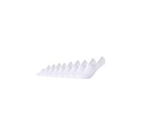 Füßlinge CAMANO "9er Pack", Herren, Gr. 35-38, weiß, 74% Baumwolle, 24% Polyamid, 2% Elasthan, uni, Socken, 9er Pack, recycelte Baumwolle für weichen Tragekomfort (21141068-35) weiß