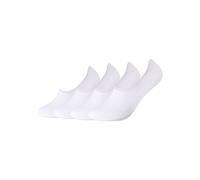 4er Pack camano Comfort Laser-Cut Füßlinge 0001 - white 39-42