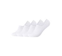 Füßlinge CAMANO "comfort", Herren, Gr. 43-46, weiß, Baumwollmischung, unifarben, elastisch, Socken, mit verstärkter Ferse für Langlebigkeit (99007108-43) weiß