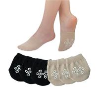 Füßlinge Damen 39-42 No Show Rutschfeste Halbe Socken für Sling Back Heels