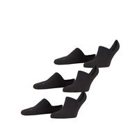 FALKE Unisex Cool Kick Invisible 3-Pack U IN Soft Breathable Quick Drying No-Show Plain 3 Pairs Liner Socks, Black (Black 3000) new - eco-friendly, 9.5-10.5