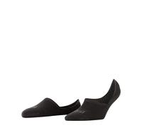 Füßlinge FALKE "Step High Cut", Damen, Gr. 35-36, schwarz (3000, schwarz), Obermaterial: 77% Baumwolle, 19% Polyamid, 4% Elasthan, unifarben, Socken, mit hohem Schnitt, für Sneaker und Halbschuhe, aus