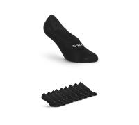 Füßlinge FILA "UNISEX GHOST SOCKS SILICONE HEEL INSIDE", Herren, Gr. 39-42, schwarz, Baumwollmischung, normal, Socken, mit Logo-Schriftzug (58188662-39) schwarz