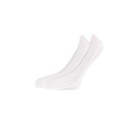 Füßlinge JOOP "2er Pack", Damen, Gr. 39-42, weiß (sanftes weiß), 85% Polyamid, 15% Elasthan, uni, Socken (98775004-39) sanftes weiß