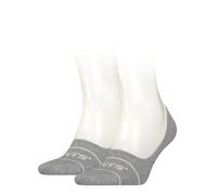 Füßlinge LEVI'S "LEVIS LOW RISE SPORT", Damen, Gr. 39-42, grau melange, Baumwollmischung, elastisch, Socken, Cotton-Mix, für Damen und Herren, elastisch (34063519-39) grau melange