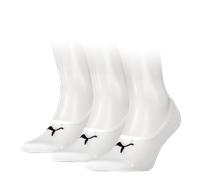 PUMA Herren Puma Footie 3p Sportsocken, Weiß (White 300), 43-46 EU