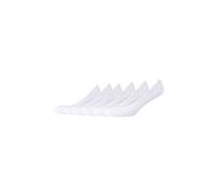 Füßlinge S.OLIVER "6er Pack", Damen, Gr. 39-42, weiß, 75% Baumwolle, 23% Polyamid, 2% Elasthan, uni, Socken (85787541-39) weiß
