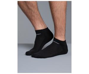 Füßlinge TRIGEMA "TRIGEMA Sneaker-Socken im Doppelpack", Herren, Gr. 43-46, schwarz, Baumwollmischung, Socken (289350-46) schwarz