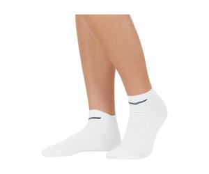 Füßlinge TRIGEMA "TRIGEMA Sneaker-Socken im Doppelpack", Mädchen, Gr. 47-48, weiß, Baumwollmischung, Socken (671757-48) weiß