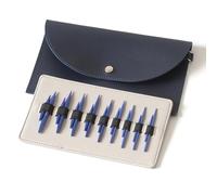 Fuhjythy 3,0 mm - 6,0 mm Aluminium Rundstricknadel Strickwerkzeug Austauschbares Rundstricknadel-Set zum Stricken Dropship