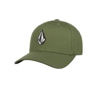 Volcom Kappe Full Stone Flexfit – Herren, hinten geschlossen mit Schirm – S/M (54-57 cm)
