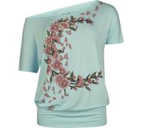 Full Volume by EMP T-Shirt With Flower Spree T-Shirt mint in XL