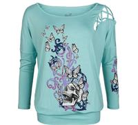 Full Volume by EMP Langarmshirt hellblau in XL