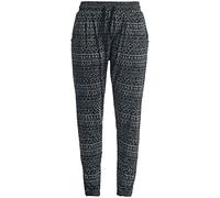 Full Volume by EMP Relax - Take It Easy Stoffhose schwarz weiß in XXL