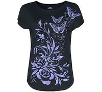 Full Volume by EMP T-Shirt mit Print und Meshrücken T-Shirt schwarz in M